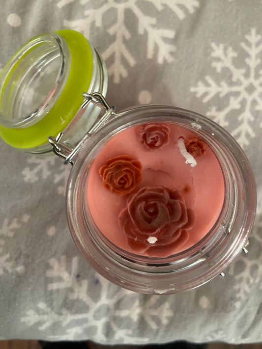 8 oz glass candle jars