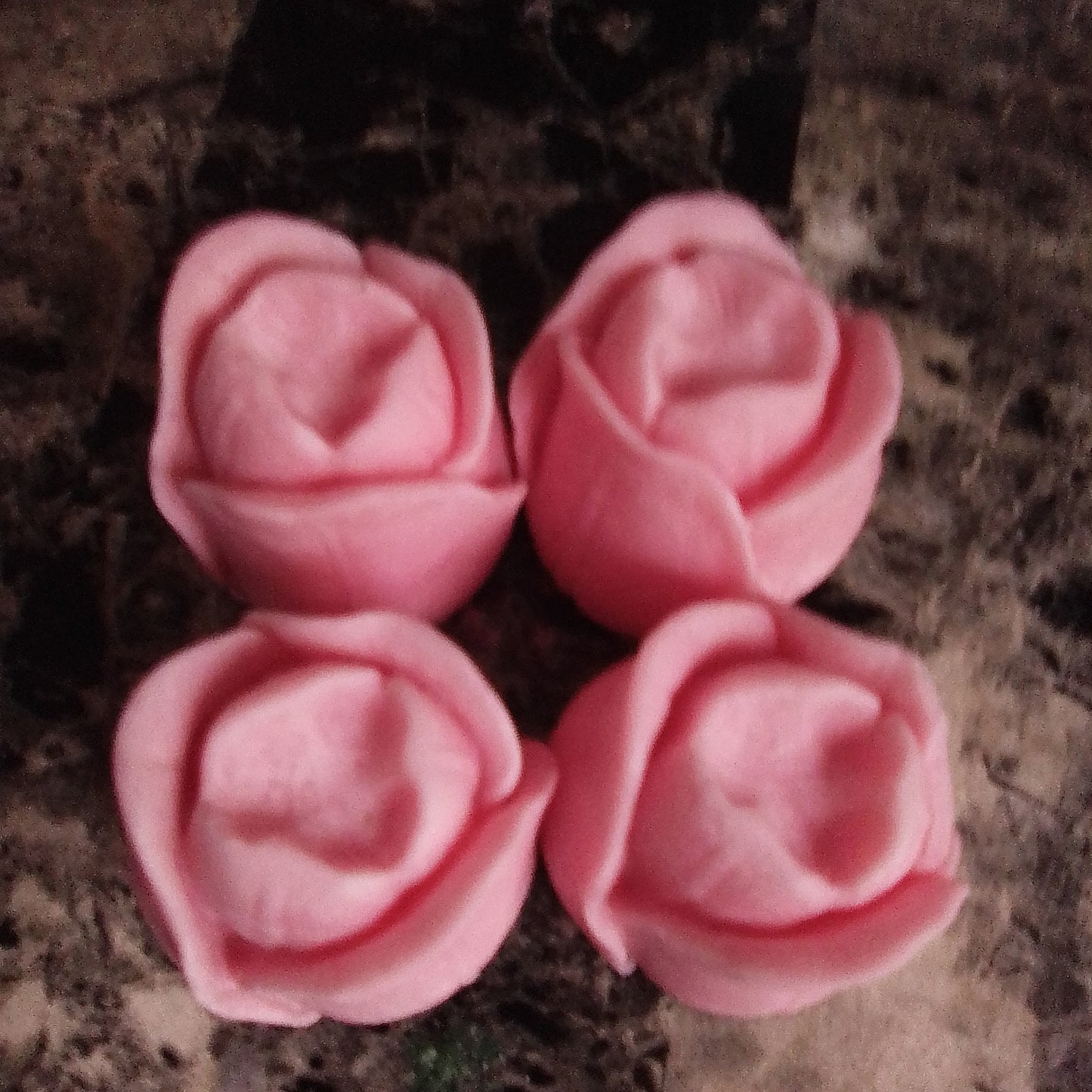 Rose wax melts/ rose tea lights