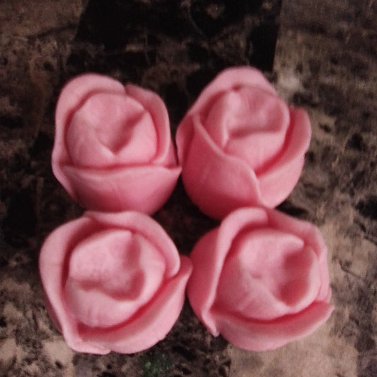 Rose wax melts/ rose tea lights